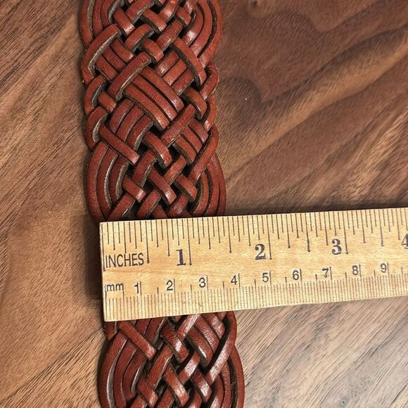 Lands\' End Brown Braided Belt - 32 main image 6